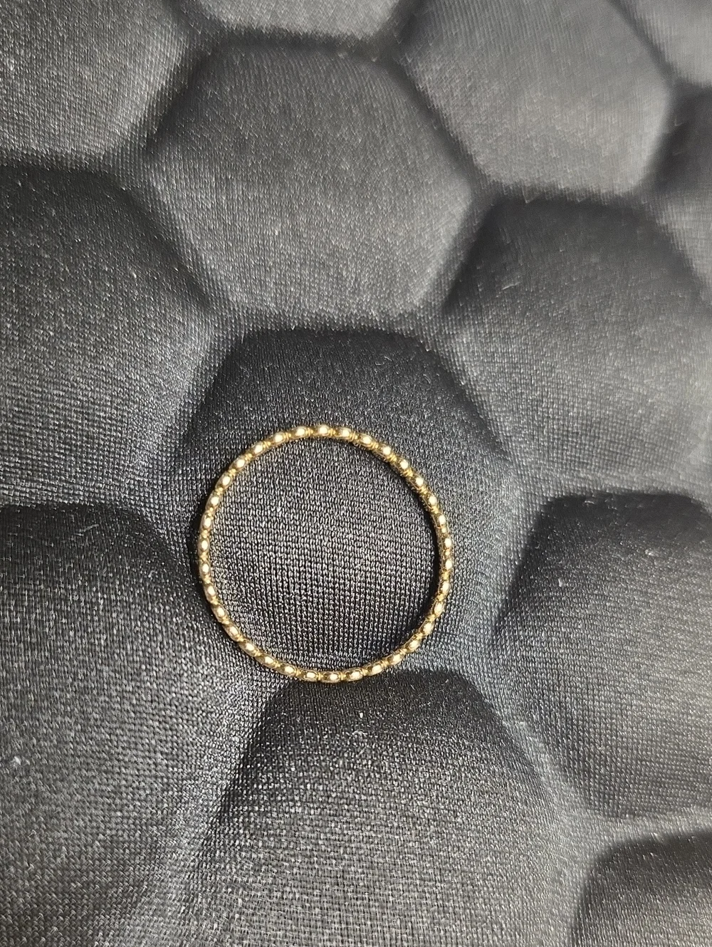 14k Plated Stackable Women's Ring Size 6